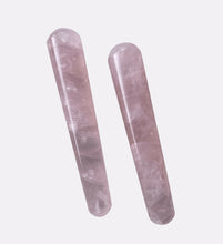 Load image into Gallery viewer, Rose Quartz Face Massage Wand
