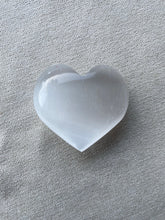 Load image into Gallery viewer, Heart Stones. (Selenite &amp; Rose Quartz)
